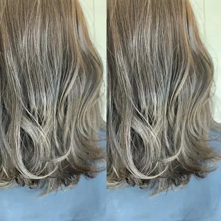 ロング カラー Snaly カラー特化ページのヘアスタイル