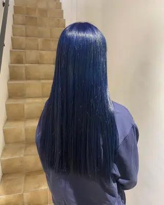 ロング カラー BUZZ 自由が丘所属・niimi rimuのヘアスタイル