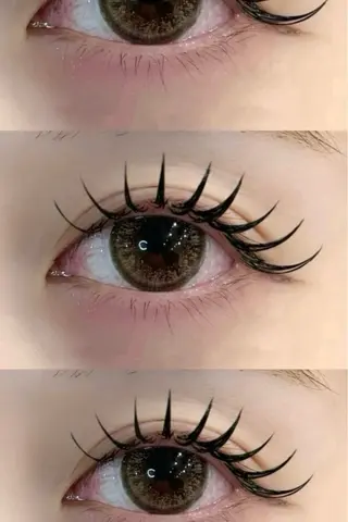 マツエク・マツパ L·ヒヒ アイラッシュのマツエク・マツパデザイン