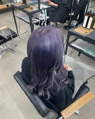 セミロング カラー 田川 聖菜のヘアスタイル