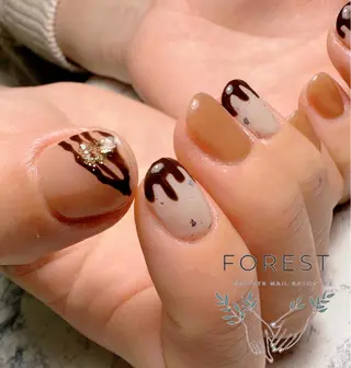 ネイル 白岡市篠津自宅 サロンForestのネイルデザイン