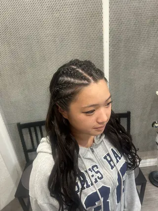 ロング ヘアアレンジ cocotte 💟草間紫音💟のヘアスタイル