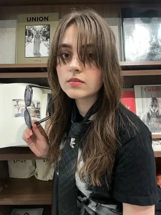 ロング Daisy🎀透け感 カラー🎀JUNAのヘアスタイル