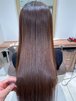 ロング カットカラーモデル 募集中店長　伊熊祐紀のヘアスタイル