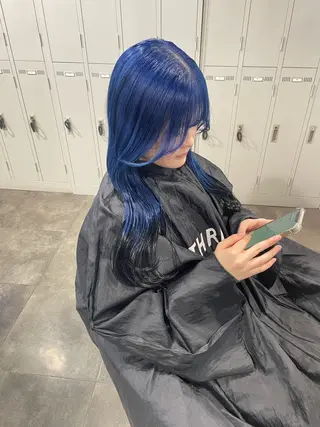 ロング カラー ハイトーン 横浜💞ミオのヘアスタイル