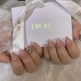 ネイル La neige* yuki 🥯🍑のネイルデザイン