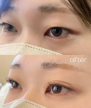 マツエク・マツパ pepper所属・美容室内の半個室 pepperのマツエク・マツパデザイン