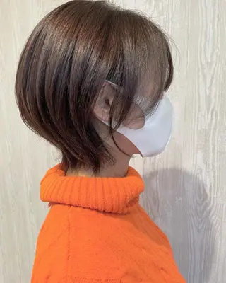 ショート カラー 河合秀明/ショート /ボブ/レイヤーのヘアスタイル