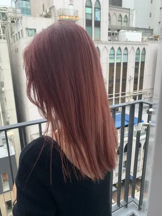 セミロング XYZ所属・縮毛矯正/髪質改善 韓国風/MIKIYAのヘアスタイル