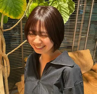 カラー AUQWA/いおり 自由が丘のヘアスタイル