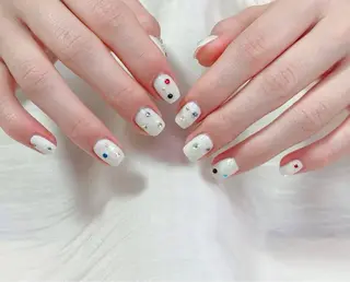 ネイル 小 雨のネイルデザイン