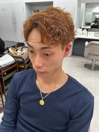 パーマ メンズ 🍐シャドウパーマ メンズ特化/守岡🍐のヘアスタイル
