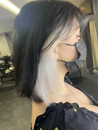 セミロング Milk Tea YUNAのヘアスタイル