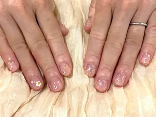 ネイル Lino中目黒 🎀 パラジェルのネイルデザイン