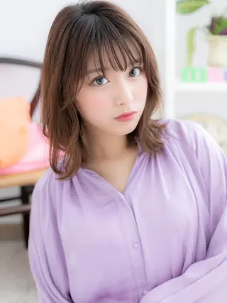 ミディアム macaron宇都宮店所属・macaron宇都宮 柴山凌輔のヘアスタイル