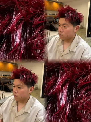 カラー メンズ 川畑悠真 /メンズ縮毛矯正特化のヘアスタイル