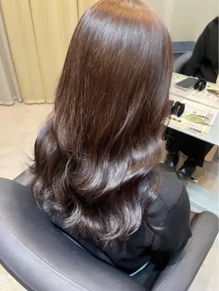 ロング カラー 野口 和真のヘアスタイル