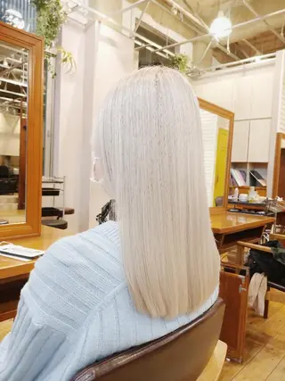 カラー ロング youres hair はなれ店所属・髪質改善🌸縮毛矯正 専門家💖後藤のヘアスタイル