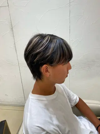 ショート カラー メンズ メンズ特化型美容師 栗山勇人のヘアスタイル