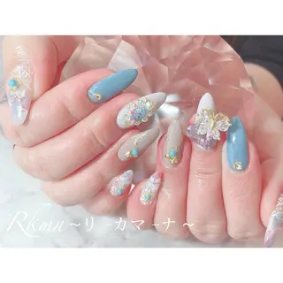 ネイル マツエク・マツパ Rkmn ~リ-カマ-ナ~のネイルデザイン