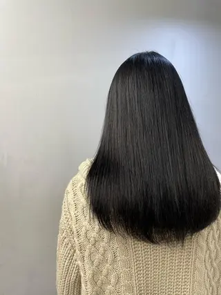 ロング 韓国風レイヤーカット 💕髪質改善💫拓海のヘアスタイル