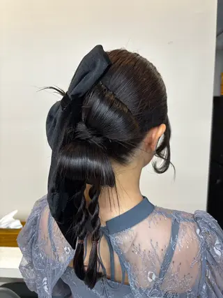 セミロング 🌟髪質改善ケアカラ ー美髪縮毛矯正y🌟のヘアスタイル