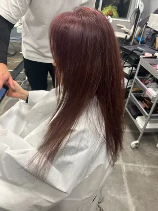 ロング アートラッシュフォーヘア所属・柴田 新菜のヘアスタイル