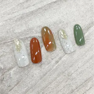 ネイル ⭐︎休業中の練習⭐︎ JNA認定講師髙橋のネイルデザイン