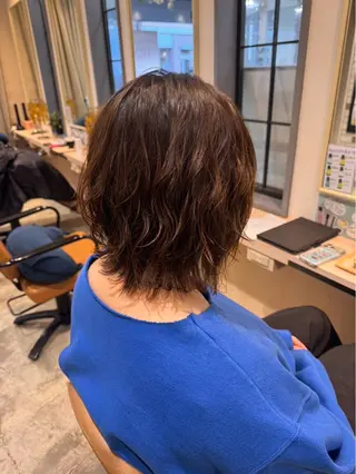 パーマ 林部 りおのヘアスタイル