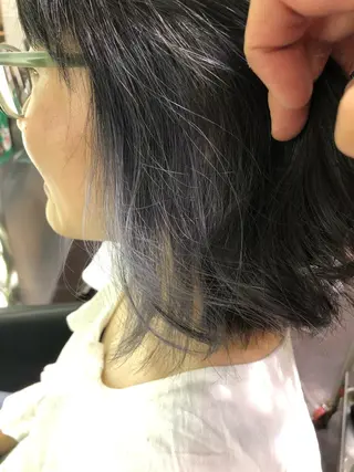 ミディアム 西山 恵太郎のヘアスタイル
