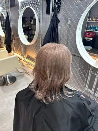 ショート ORANGE POP _HIBIKIのヘアスタイル