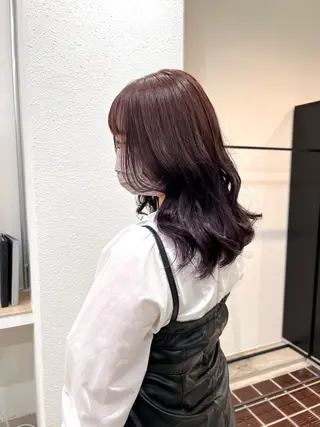 ミディアム カラー ブリーチカラー🦋‪ 田中さくらのヘアスタイル