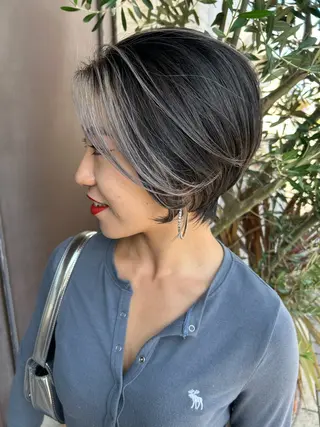 ショート FELIZA所属・似合わせの達人🔥 石川就平のヘアスタイル