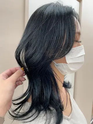 ミディアム YUKI / レイヤーカット🤍のヘアスタイル