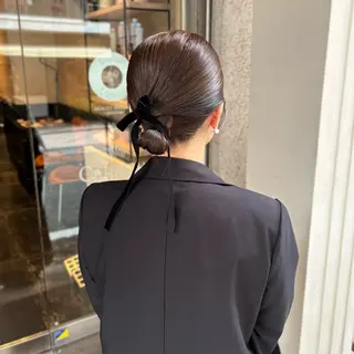 ヘアアレンジ 芦刈 咲来のヘアスタイル