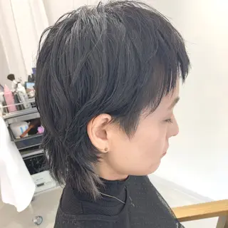 ショート カラー 中島 剛のヘアスタイル