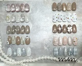 ネイル 🩷🩵mm.大宮 Riyo🧸🩵🩷のネイルデザイン