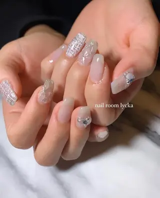 ネイル ﾈｲﾙﾙｰﾑﾘｯｶ 𝐦𝐚𝐲𝐮のネイルデザイン