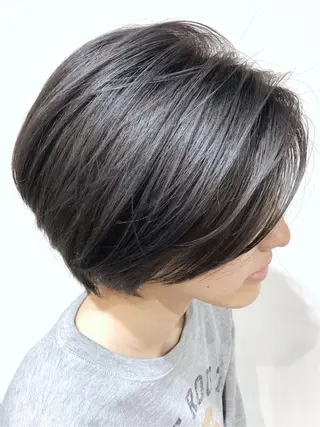 ショート カラー メンズヘア特化 崎田 成人のヘアスタイル