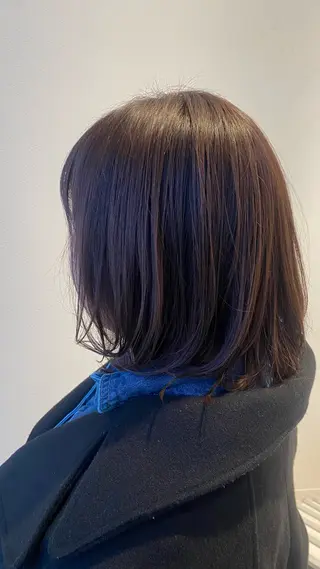 ミディアム 中江 唱のヘアスタイル