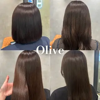カラー うる艶カラー✨️ 耳ツボ💠mamiのヘアスタイル