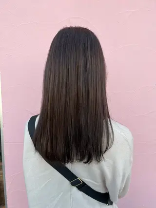 セミロング カラー フルールドソレイユ所属・♡ナナコ♡ レイヤー/艶髪のヘアスタイル