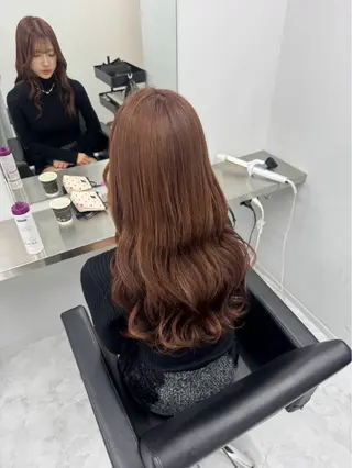 ロング うる艶🫧ハイトーン 💜🦋🫧ミズキのヘアスタイル