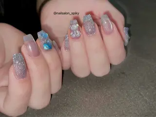 ネイル Spiky とうげ ふうかのネイルデザイン