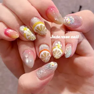 ネイル ✰Jade.vase 银座のネイルデザイン