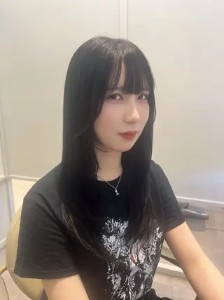 ロング カラー みう/仙台/暖色/ 艶髪/顔周りカット/のヘアスタイル