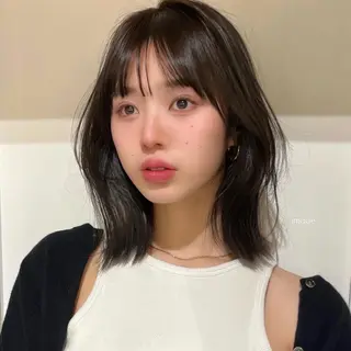 ミディアム ボブ/レイヤー /sora🌙✨️のヘアスタイル