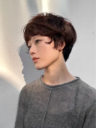 ショート 前野 日奈のヘアスタイル