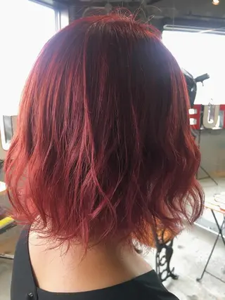 ショート カラー パーマ 代表 中島貴志のヘアスタイル