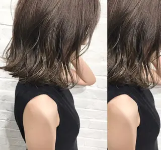 ミディアム hairstudio NOAのヘアスタイル